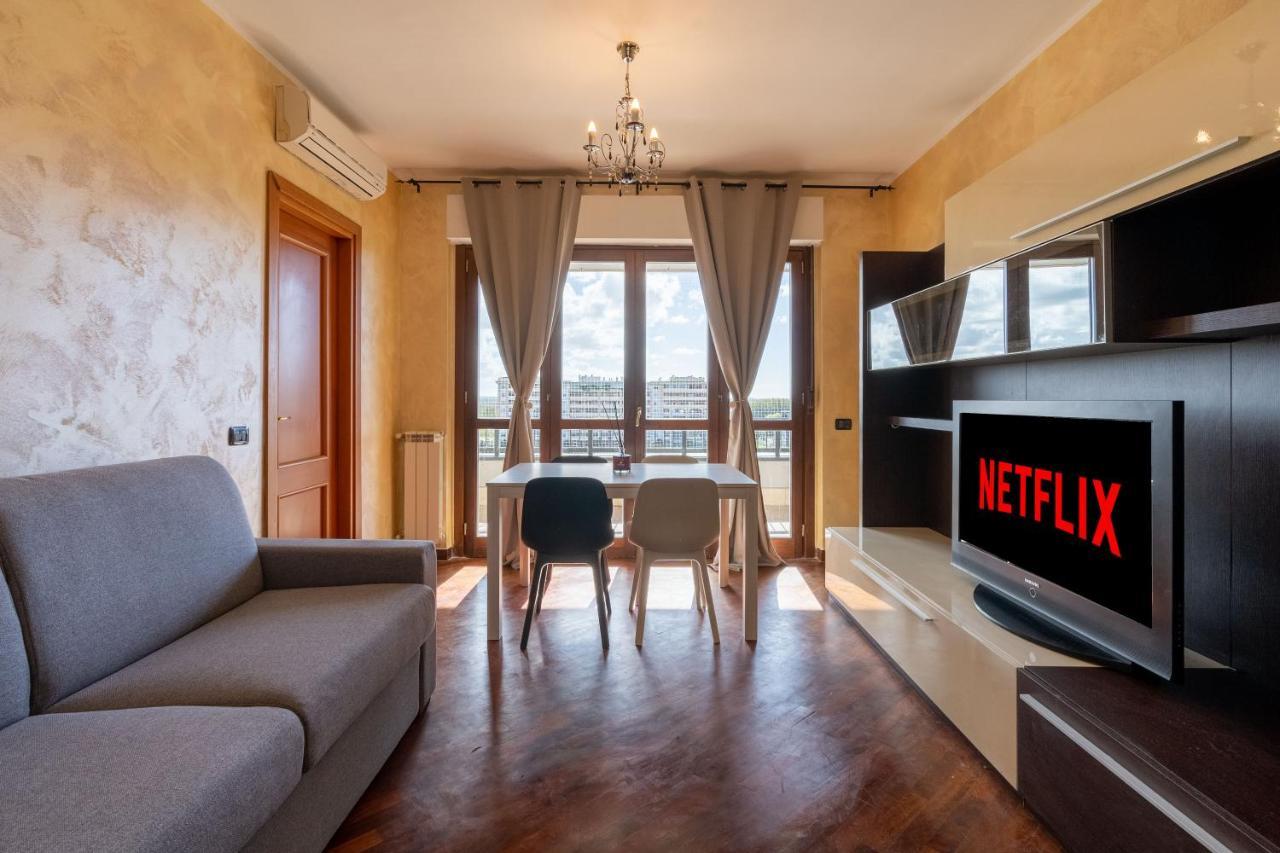 Perugino'S Peaceful Sky Terrace Apartment Ponte Galeria Exterior photo