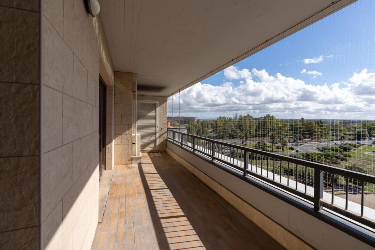 Perugino'S Peaceful Sky Terrace Apartment Ponte Galeria Exterior photo